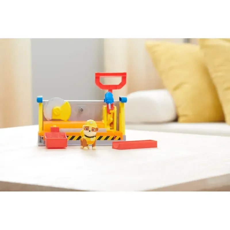 Jucarii, Copii si Bebe - Jucarii si jocuri - Figurine - Patrula Catelusilor Rubble Si Echipa Set De Joaca Santier - Infinity.ro