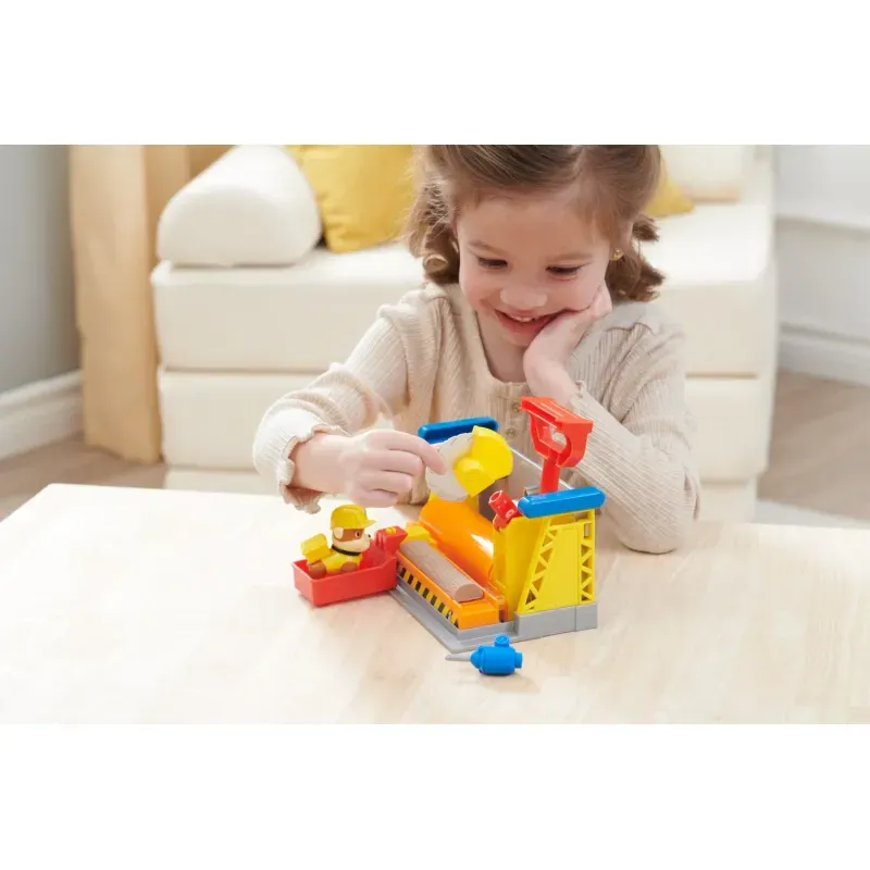 Jucarii, Copii si Bebe - Jucarii si jocuri - Figurine - Patrula Catelusilor Rubble Si Echipa Set De Joaca Santier - Infinity.ro