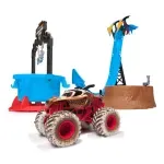 Jucarii, Copii si Bebe - Jucarii si jocuri - Vehicule si jucarii cu telecomanda - Masinute - Monster Jam Mud Blasters Set Aruncatoare De Noroi - Infinity.ro