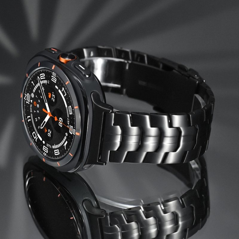 Laptop, Telefoane si Tablete - Wearables si gadgeturi - Wearables - Smartwatch-uri - Curea pentru Samsung Galaxy Watch UltraA 47mm - Techsuit Watchband (W063) - Argintiu - Infinity.ro