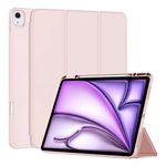 Laptop, Telefoane si Tablete - Tablete si accesorii tablete - Accesorii Tablete - Huse tablete - Husa pentru iPad Air 13 (2024) - Techsuit Flex Trifold - Roz - Infinity.ro