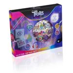 Jucarii, Copii si Bebe - Jucarii si jocuri - Jucarii de rol - Frumusete, bijuterii si accesorii fetite - Set tatuaje cu sclipici, pentru copii, multicolor, Dreamworks Trolls, RMS 64-0032 - Infinity.ro