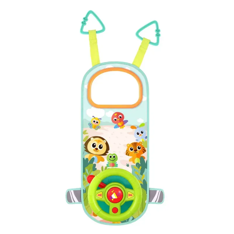 Jucarii, Copii si Bebe - Jucarii si jocuri - Jucarii bebelusi - Jucarii interactive bebelusi - Volan interactiv cu melodii si sunete pentru bebelusi - Infinity.ro