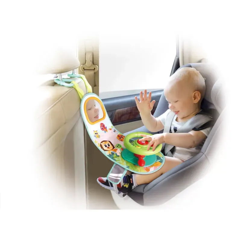 Jucarii, Copii si Bebe - Jucarii si jocuri - Jucarii bebelusi - Jucarii interactive bebelusi - Volan interactiv cu melodii si sunete pentru bebelusi - Infinity.ro