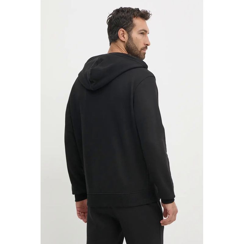Fashion, accesorii si bijuterii - Barbati - Imbracaminte - Hanorace barbati - Hanorac de bumbac cu gluga Calvin Klein Jeans J30J326858, Negru, L INTL - Infinity.ro
