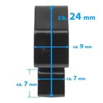 Sport si Outdoor - Sporturi de echipa - Fotbal - Porti fotbal - Set 100 carlige Schäper pentru prindere plasa porti cu canal - Infinity.ro