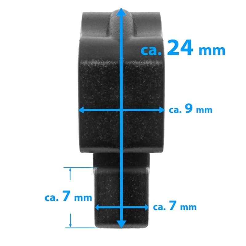 Sport si Outdoor - Sporturi de echipa - Fotbal - Porti fotbal - Set 100 carlige Schäper pentru prindere plasa porti cu canal - Infinity.ro