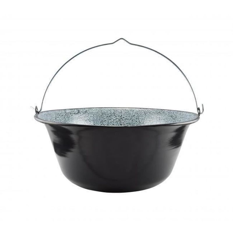 Casa si Gradina - Bucatarie si vesela - Vase pentru gatit - Oale si cratite - Ceaun emailat cu maner, 22 L, Mercaton - Infinity.ro