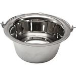 Casa si Gradina - Bucatarie si vesela - Vase pentru gatit - Oale si cratite - Ceaun inox cu maner, 10 L, Perfect Home - Infinity.ro
