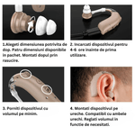Ingrijire personala si Cosmetice - Sanatate si wellness - Aparate medicale - Aparate auditive - Aparat Auditiv reincarcabil NeoHGS™, cu Acumulator, 130 dB Amplificator de sunet, Autonomie 80 ore, Hipoacuzie - Infinity.ro