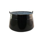 Casa si Gradina - Bucatarie si vesela - Vase pentru gatit - Oale si cratite - Ceaun emailat cu maner, fund plat, 8 L, Perfect Home - Infinity.ro