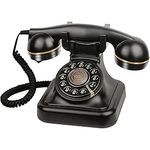 Laptop, Telefoane si Tablete - Telefoane fixe si sisteme teleconferinta - Telefoane cu fir - Telefon Audio Guestbook Retro – Inregistrare Mesaje Personalizate pentru Nunta, Petreceri sau Aniversari, Negru, FilSAB - Infinity.ro