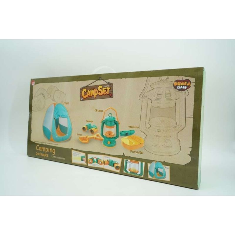 Jucarii, Copii si Bebe - Jucarii si jocuri - Jucarii de exterior - Alte jucarii de exterior - Set de Camping pentru copii cu jucarii incluse - Infinity.ro
