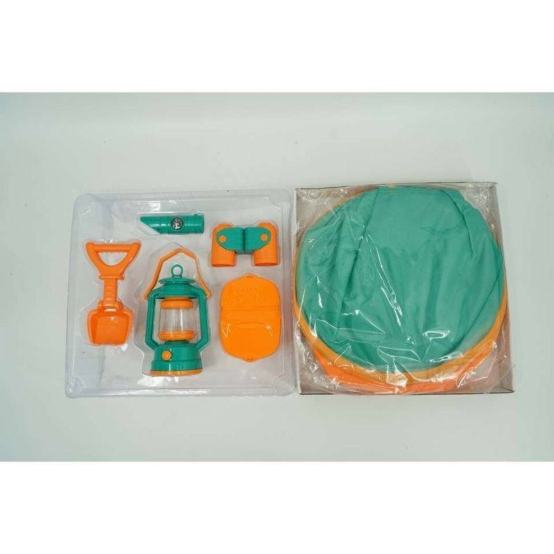 Jucarii, Copii si Bebe - Jucarii si jocuri - Jucarii de exterior - Alte jucarii de exterior - Set de Camping pentru copii cu jucarii incluse - Infinity.ro