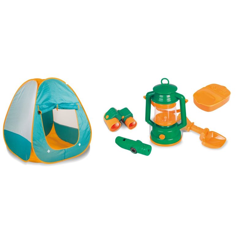 Jucarii, Copii si Bebe - Jucarii si jocuri - Jucarii de exterior - Alte jucarii de exterior - Set de Camping pentru copii cu jucarii incluse - Infinity.ro