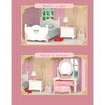 Jucarii, Copii si Bebe - Jucarii si jocuri - Papusi si accesorii - Casute de papusi si mobilier - Set dormitor pentru papusi cu mobilier si figurina, Flippy - Infinity.ro