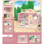Jucarii, Copii si Bebe - Jucarii si jocuri - Papusi si accesorii - Casute de papusi si mobilier - Set dormitor pentru papusi cu mobilier si figurina, Flippy - Infinity.ro