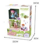 Jucarii, Copii si Bebe - Jucarii si jocuri - Papusi si accesorii - Casute de papusi si mobilier - Set adapost pentru animalute Flippy, casa de papusi cu mobilier si ustensile, activitati distractive - Infinity.ro