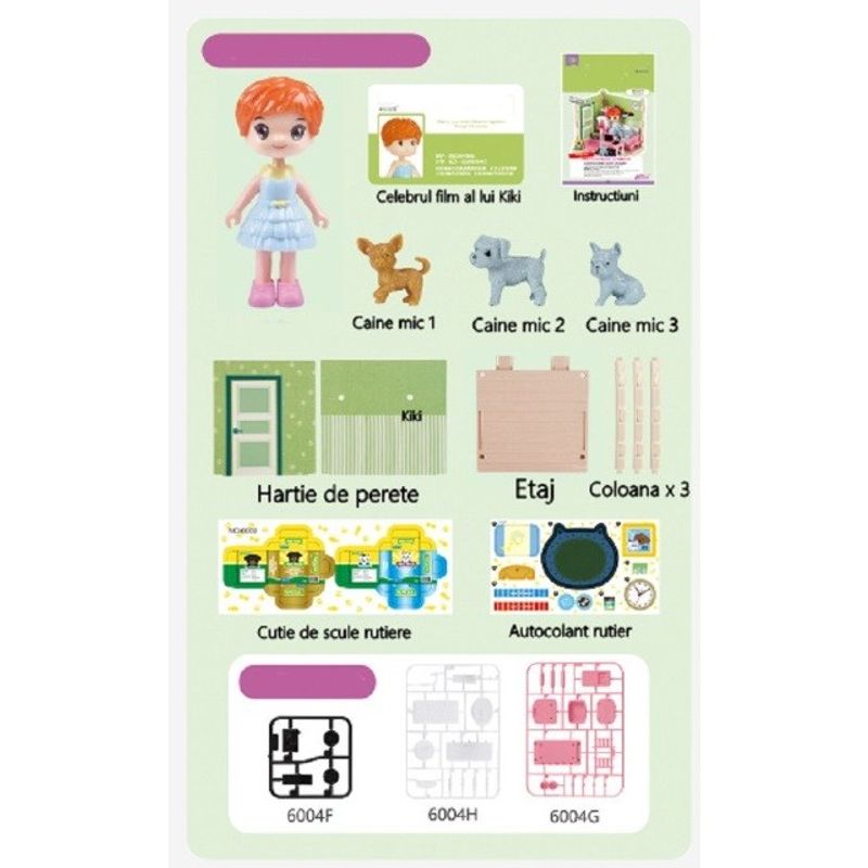 Jucarii, Copii si Bebe - Jucarii si jocuri - Papusi si accesorii - Casute de papusi si mobilier - Set adapost pentru animalute Flippy, casa de papusi cu mobilier si ustensile, activitati distractive - Infinity.ro