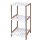 Casa si Gradina - Mobilier - Mobilier baie - Etajere baie - Etajera de baie cu 3 rafturi – bambus & MDF, 33x34x79 cm, Bathroom Solutions - Infinity.ro