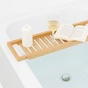 Suport pentru cada, din bambus – Bathroom Solutions, 64x15x3.8 cm