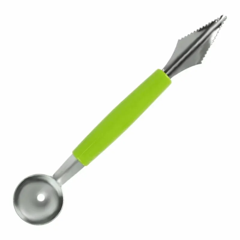 Casa si Gradina - Bucatarie si vesela - Ustensile bucatarie - Feliatoare si taietoare manuale - Set de instrumente pentru fructe 4 in 1, pentru decorarea fructelor, Gonga® Verde - Infinity.ro