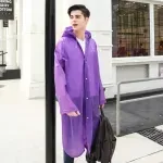 Fashion, accesorii si bijuterii - Femei - Accesorii femei - Alte accesorii femei - Pelerina de ploaie unisex impermeabila, tip poncho cu gluga, Gonga® Mov - Infinity.ro