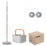 Market - Curatenie si intretinere casa - Produse menaj - Mopuri - Set mop rotativ cu doua rezerve ArvadaCleanMagic, galeata patrata, dimensiuni 31x31x22cm - Infinity.ro