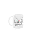 Casa si Gradina - Bucatarie si vesela - Cani si pahare - Cani si cesti - Cana alba personalizata Ziua indragostitilor, INOVATIX®. 330ml - Infinity.ro