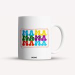 Casa si Gradina - Bucatarie si vesela - Cani si pahare - Cani si cesti - Cana alba personalizata Mama proud, INOVATIX®. 330ml - Infinity.ro