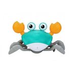 Jucarii, Copii si Bebe - Jucarii si jocuri - Jucarii bebelusi - Jucarii interactive bebelusi - Jucarie interactiva Crab cu senzor de miscare bleu - Infinity.ro