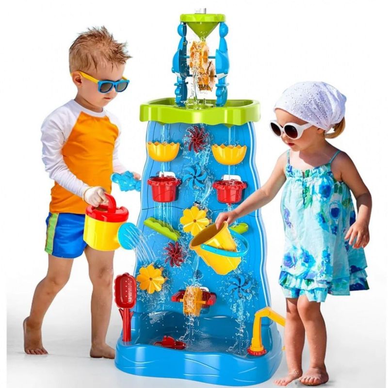 Jucarii, Copii si Bebe - Jucarii si jocuri - Jucarii de exterior - Jucarii pentru plaja si nisip - Jucarie de apa si nisip tip cascada AquaPlay - Infinity.ro