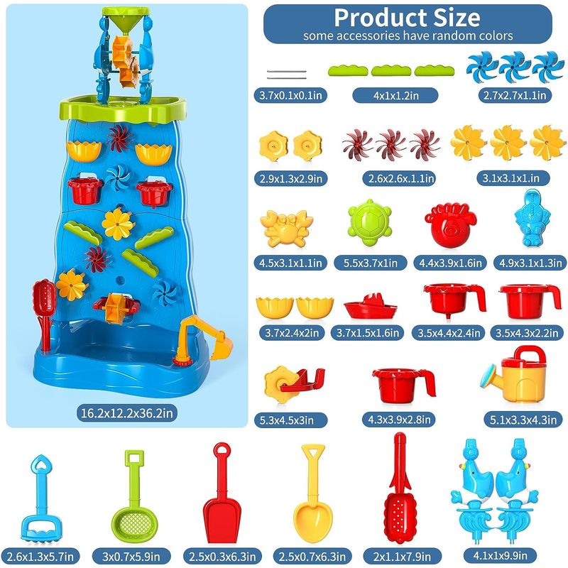 Jucarii, Copii si Bebe - Jucarii si jocuri - Jucarii de exterior - Jucarii pentru plaja si nisip - Jucarie de apa si nisip tip cascada AquaPlay - Infinity.ro