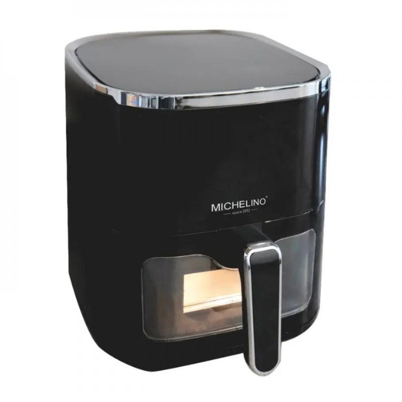 Electronice si Electrocasnice - Electrocasnice bucatarie - Aparate de gatit & desert - Friteuze - Friteuza cu aer cald 138748 Michelino, 5 litri, 1450 W, 80 °C - 200 °C, 12 programe presetate, negru - Infinity.ro