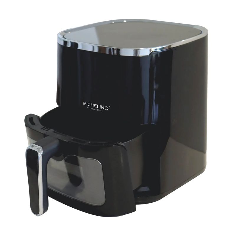 Electronice si Electrocasnice - Electrocasnice bucatarie - Aparate de gatit & desert - Friteuze - Friteuza cu aer cald 138748 Michelino, 5 litri, 1450 W, 80 °C - 200 °C, 12 programe presetate, negru - Infinity.ro