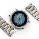 Laptop, Telefoane si Tablete - Wearables si gadgeturi - Wearables - Smartwatch-uri - Bratara otel inoxidabil Ringke Samsung Galaxy Active 2 44mm Argintiu - Infinity.ro