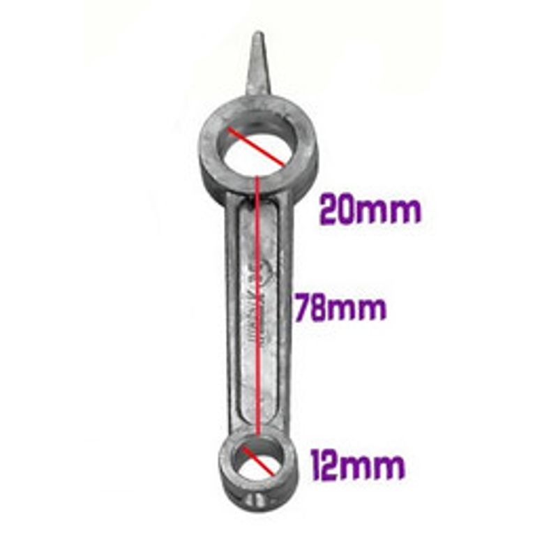 Casa si Gradina - Electrice - Echipamente electrice - Accesorii compresoare - Biela cap compresor de aer aluminiu 12x20x78mm CH027 - Infinity.ro