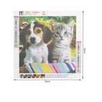 Jucarii, Copii si Bebe - Jucarii si jocuri - Jucarii & jocuri educative - Seturi de artizanat - Broderie, Pictura, Mozaic cu Diamante 30 x 30 M3 - Infinity.ro