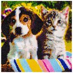 Jucarii, Copii si Bebe - Jucarii si jocuri - Jucarii & jocuri educative - Seturi de artizanat - Broderie, Pictura, Mozaic cu Diamante 30 x 30 M3 - Infinity.ro