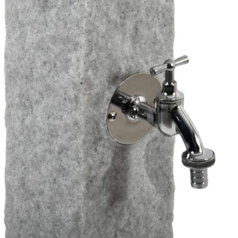 Casa si Gradina - Gradina si terasa - Mobilier exterior - Accesorii pentru gradina - Masca Mercaton pentru Robinet de Gradina cu Adaptor pentru Furtun, Plastic, 24x98 cm, 1/2", Gri - Infinity.ro