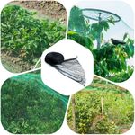 Casa si Gradina - Gradina si terasa - Mobilier exterior - Accesorii pentru gradina - Plasa pvc contra pasarilor, verde inchis, 12x25 m - Infinity.ro