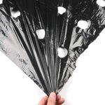 Casa si Gradina - Gradinarit si plante - Instalatii si accesorii pentru irigatii - Accesorii irigare - Folie de mulcire perforata, mercaton, 2 perforatii zig zag, grosime 30 microni, 1.2 x 1000 m, negru - Infinity.ro