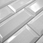 Casa si Gradina - Constructii - Materiale constructii - Placi decorative - Panou decorativ, PVC, model caramida 3D, gri, 96x48.5 cm - Infinity.ro