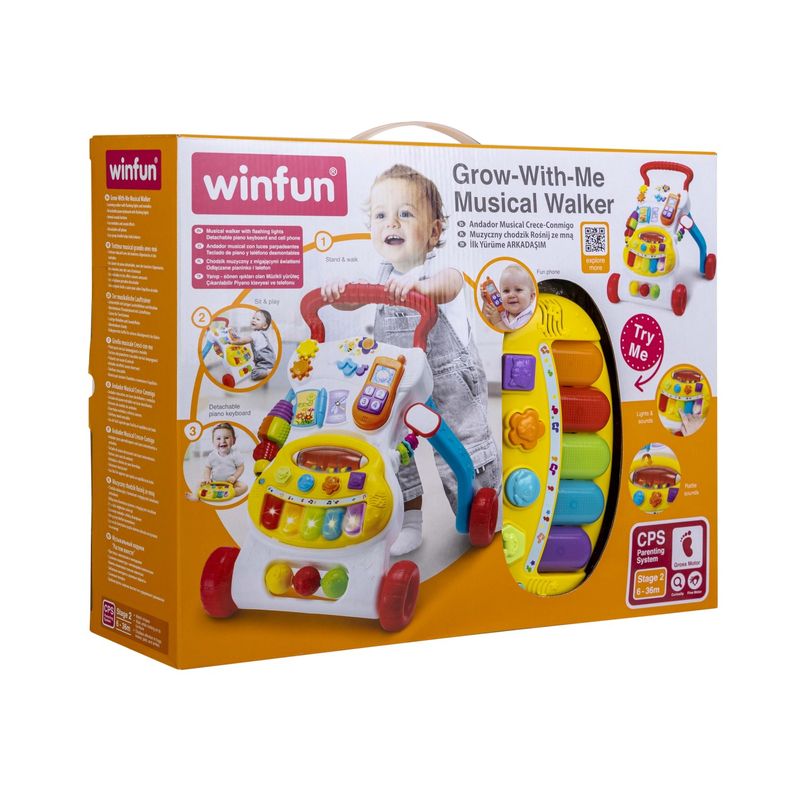 Jucarii, Copii si Bebe - Jucarii si jocuri - Jucarii bebelusi - Jucarii interactive bebelusi - Winfun antemergator cu centru de activitati - Infinity.ro