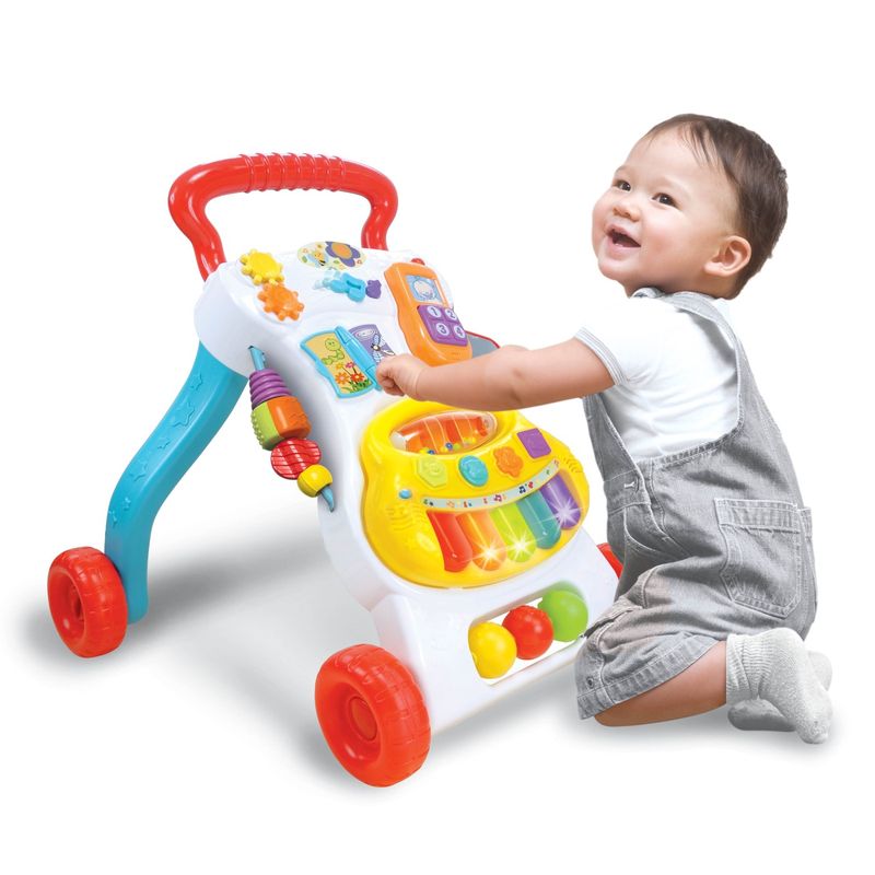 Jucarii, Copii si Bebe - Jucarii si jocuri - Jucarii bebelusi - Jucarii interactive bebelusi - Winfun antemergator cu centru de activitati - Infinity.ro