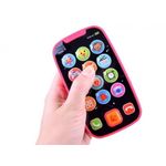 Jucarii, Copii si Bebe - Jucarii si jocuri - Jucarii bebelusi - Jucarii interactive bebelusi - Primul meu telefon smart roz cu muzica si lumini - Infinity.ro