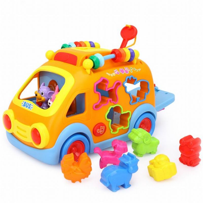 Jucarii, Copii si Bebe - Jucarii si jocuri - Jucarii bebelusi - Jucarii interactive bebelusi - Camioneta cu forme sunete si lumini - Infinity.ro