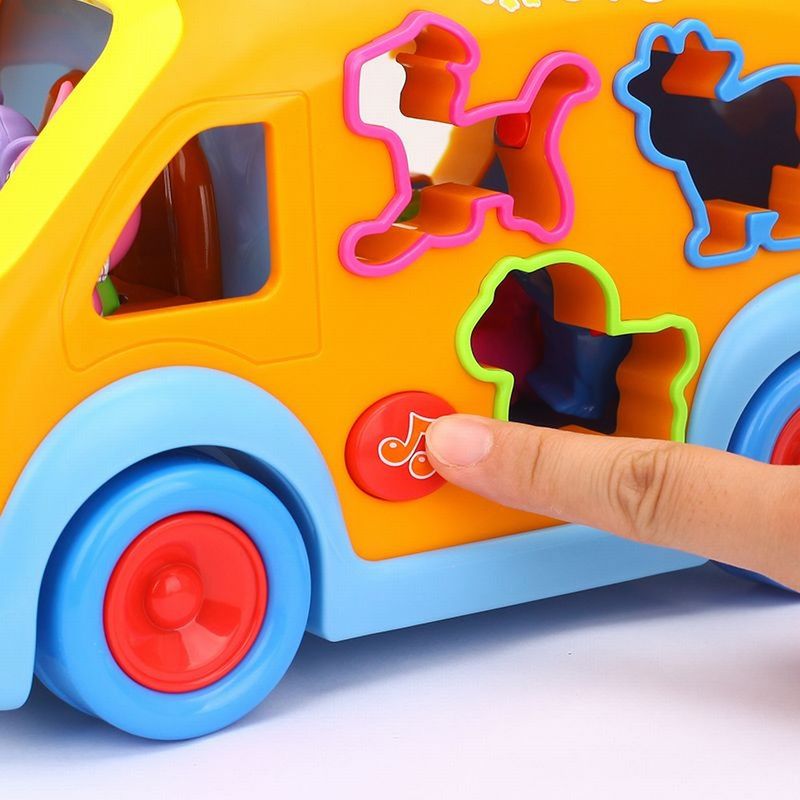 Jucarii, Copii si Bebe - Jucarii si jocuri - Jucarii bebelusi - Jucarii interactive bebelusi - Camioneta cu forme sunete si lumini - Infinity.ro