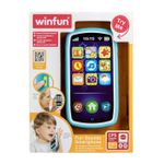 Jucarii, Copii si Bebe - Jucarii si jocuri - Jucarii bebelusi - Jucarii interactive bebelusi - Winfun smartphone cu sunete amuzante - Infinity.ro