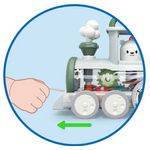 Jucarii, Copii si Bebe - Jucarii si jocuri - Jucarii bebelusi - Jucarii interactive bebelusi - Locomotiva cu mecanism steam - Infinity.ro